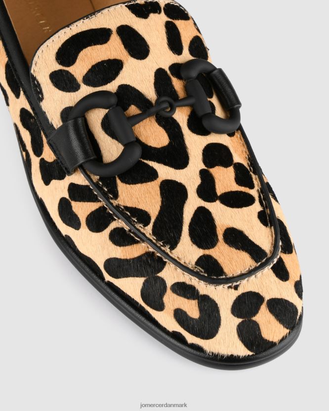 Jo Mercer elm afslappede lejligheder leopard fodtøj H480V4206